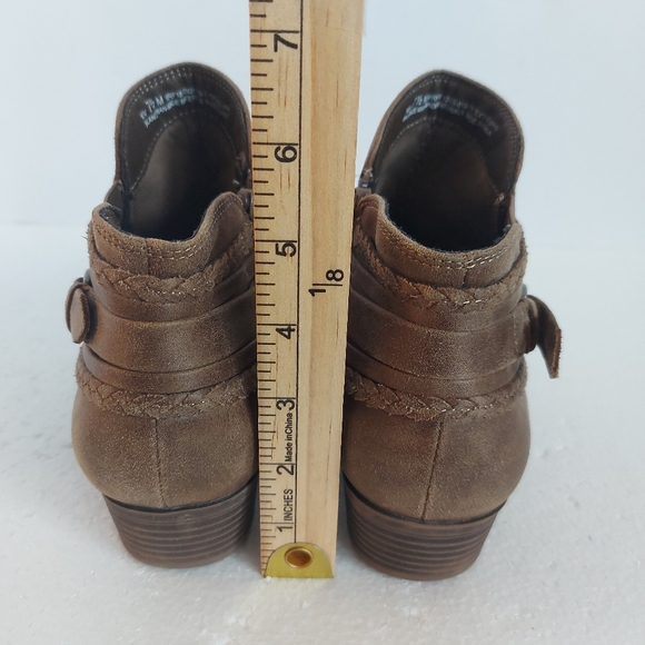 Yuu Women ankle boots brown size 7.5M - Picture 6 of 10